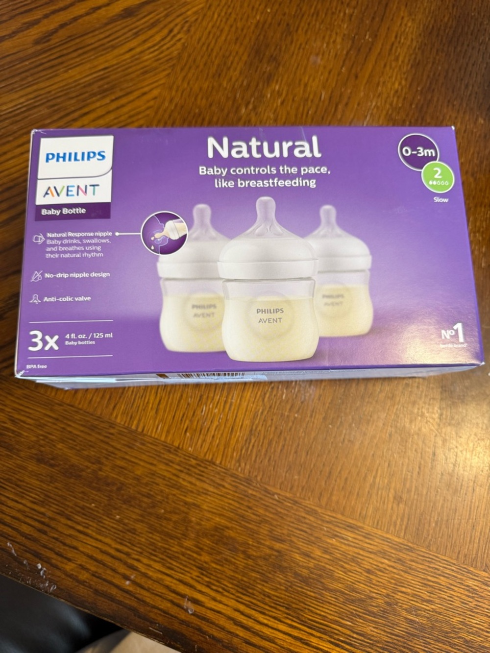Philips Avent Natural Baby Bottles - (3 Pack)